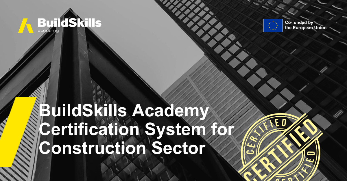 Building trust in green and digital skills for construction ...